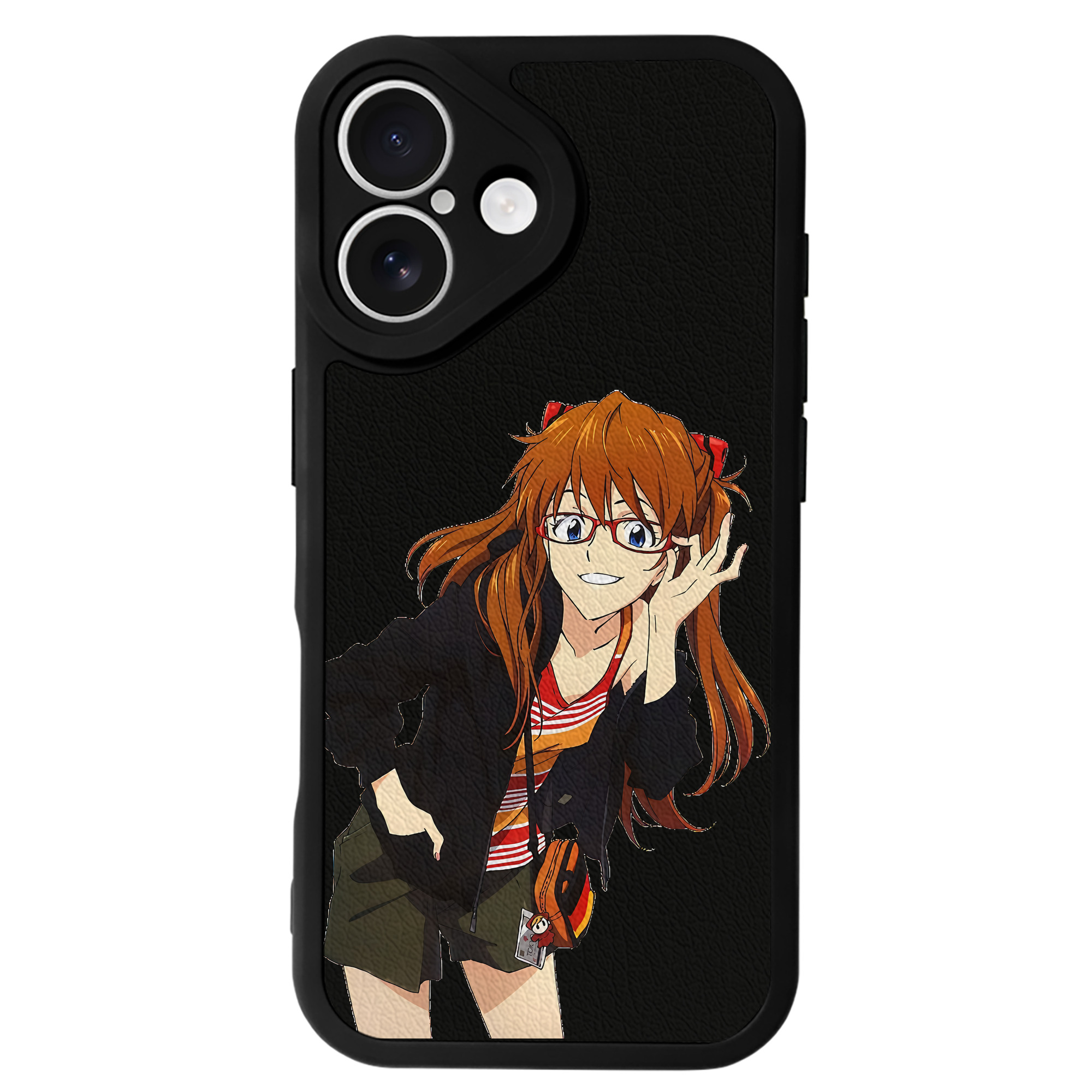 （画像用） EVA 新世紀エヴァンゲリオン 【iPhone 16シリーズ対応】シリコンスマホケース（レザー調） 材質：シリコン
